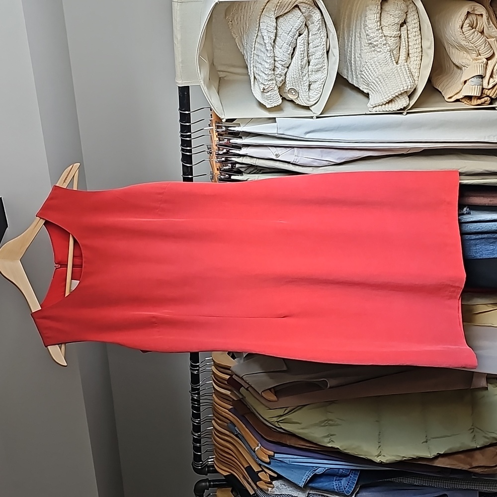 Linen vintage mini a-line dress